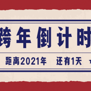 【再见2020】辞旧迎新，喜迎元旦！